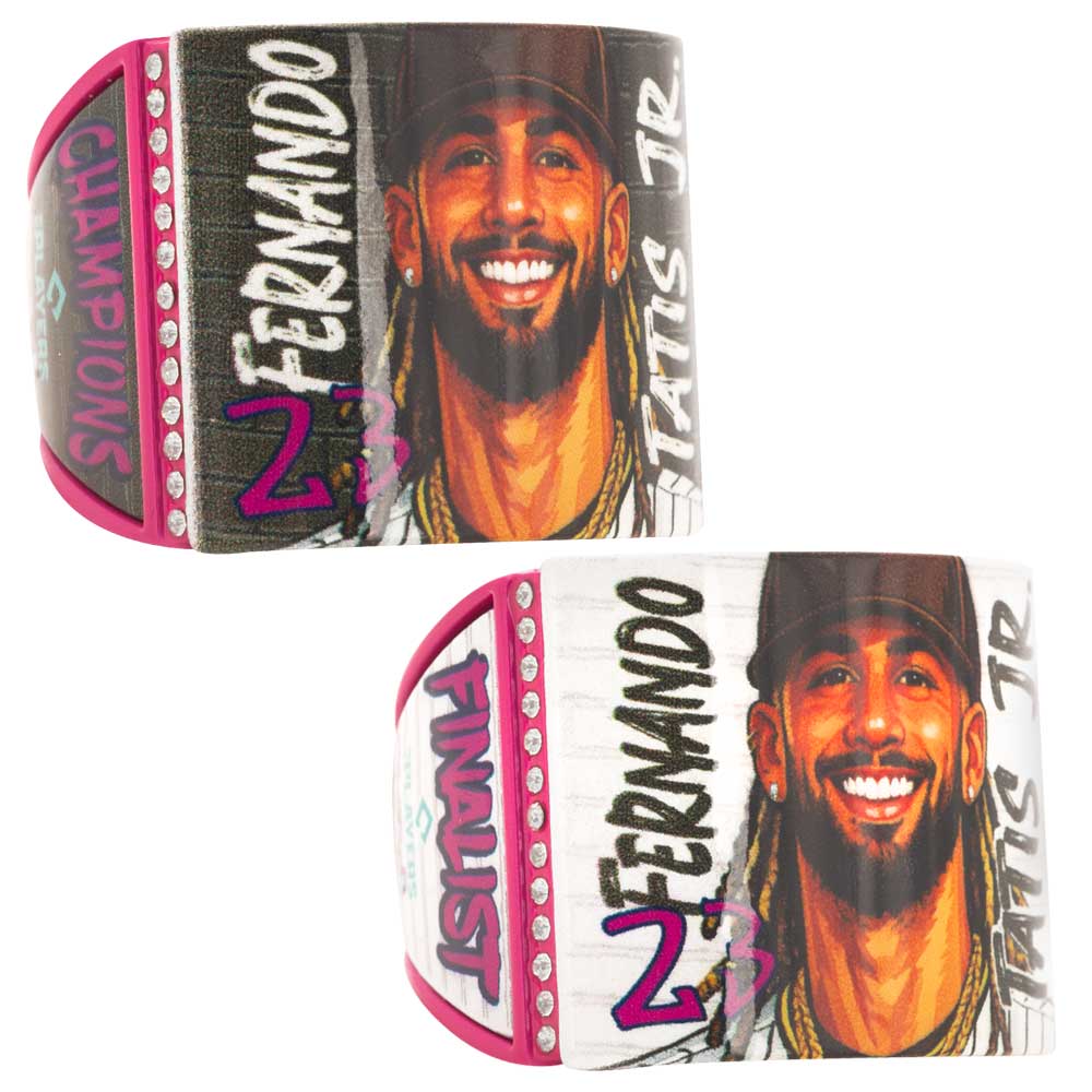 H*u様 (貴重！)【マクファーレン】Fernando Tatis Jr. フィ MLB Graffiti Baseball Rings-Fernando Tatis Jr. | Success Awards