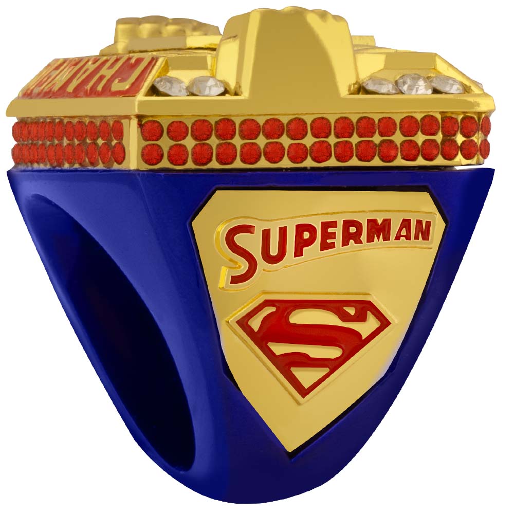 Superman Chest Emblem Ring