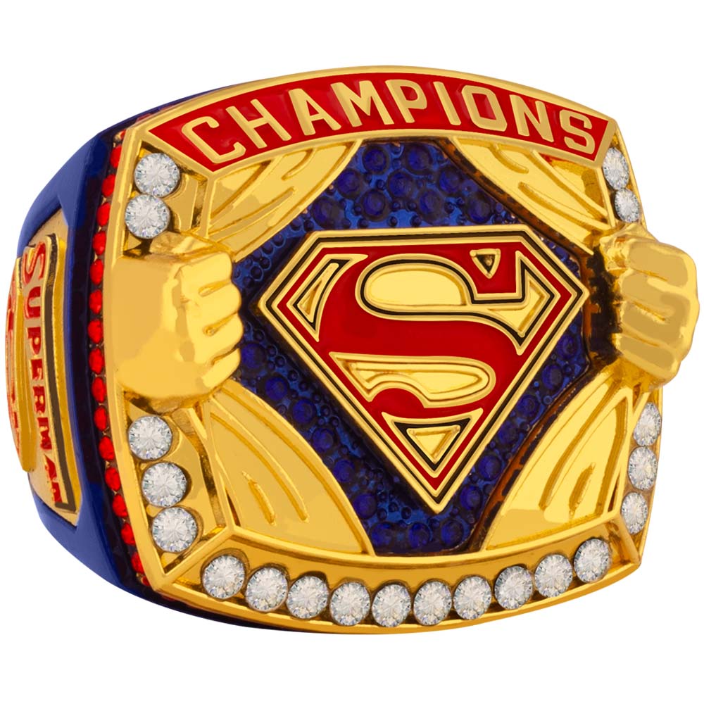 Superman Chest Emblem Ring