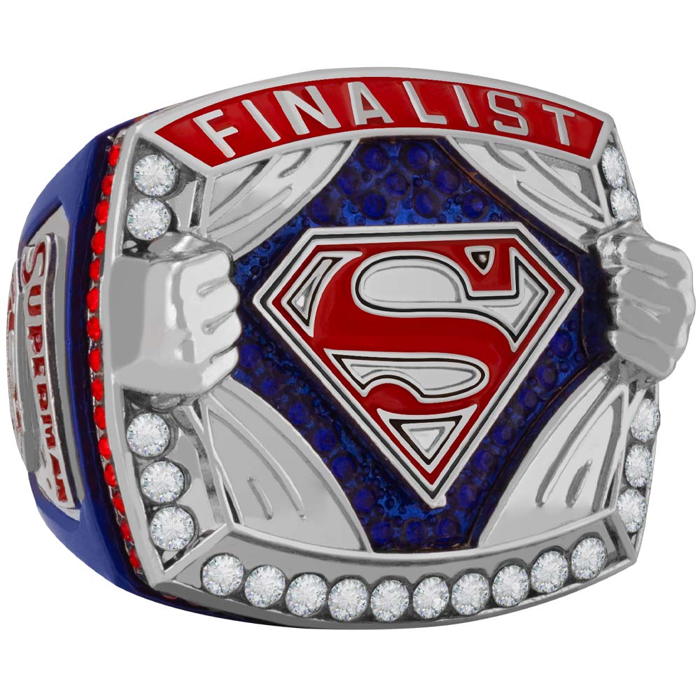 Superman Chest Emblem Ring