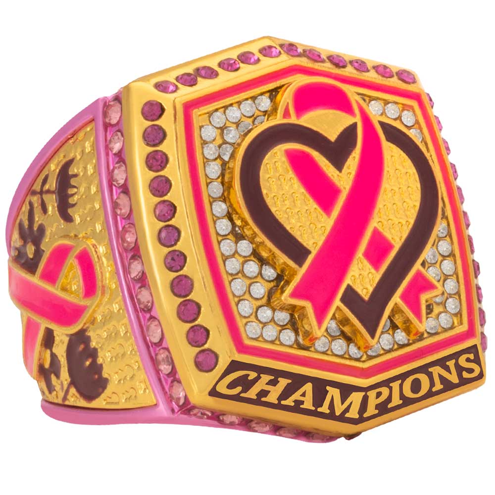 Cancer Awareness Theme Rings