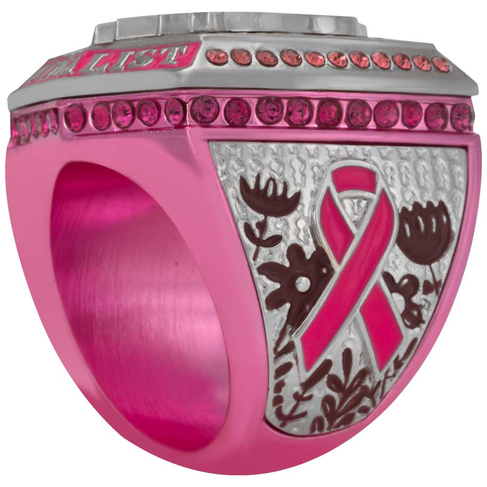 Cancer Awareness Theme Rings