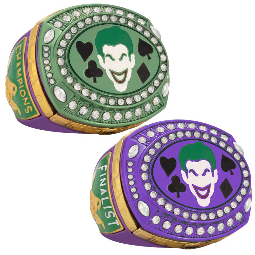 Joker Baseball Champion & Finalist Rings