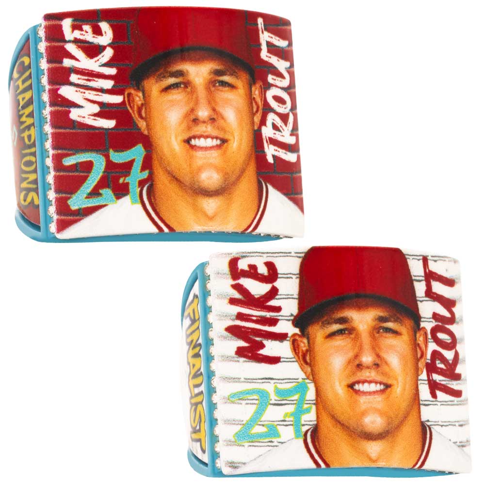 Mike Trout Baseball Champion & Finalist Rings | Graffiti Series