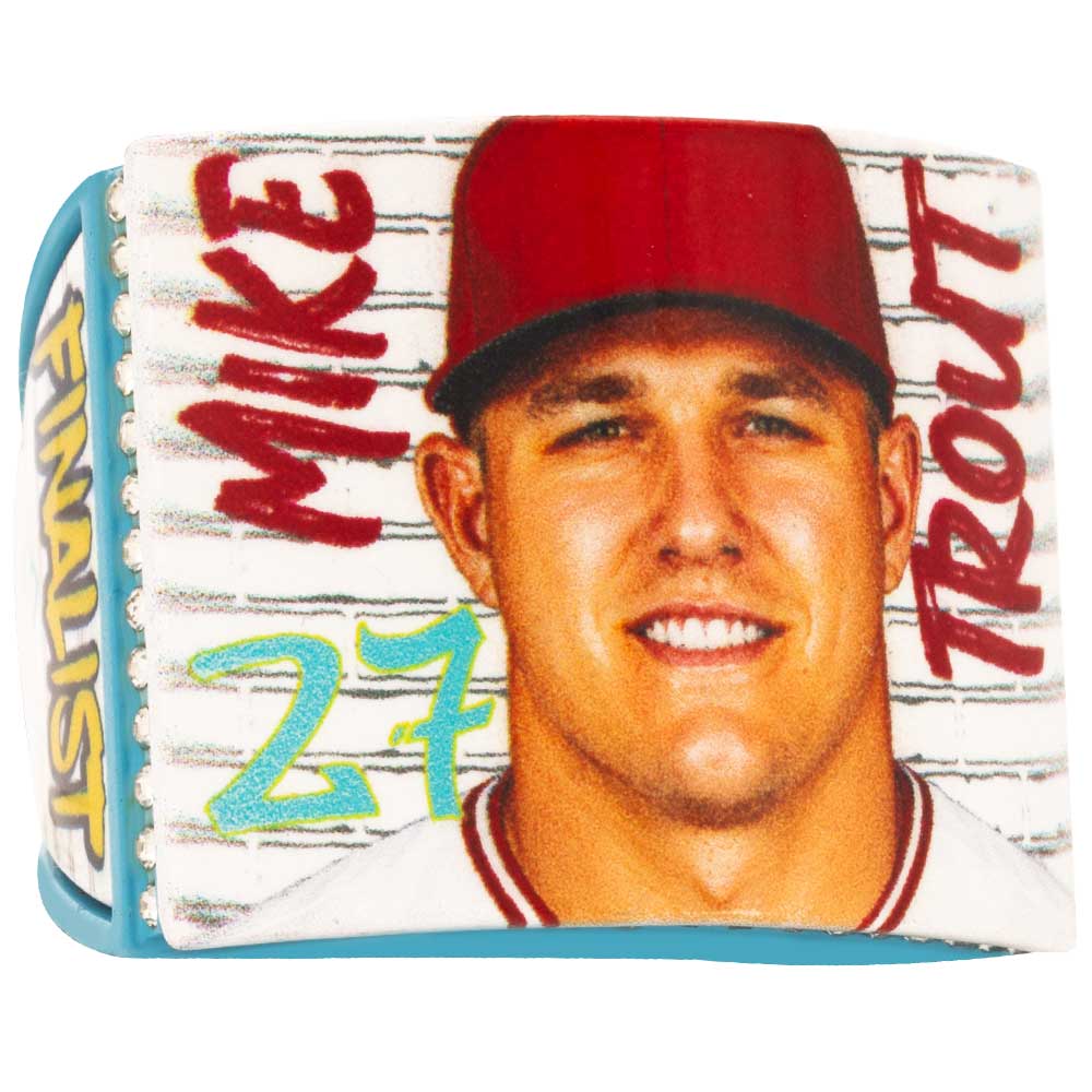 Mike Trout Baseball Champion & Finalist Rings | Graffiti Series
