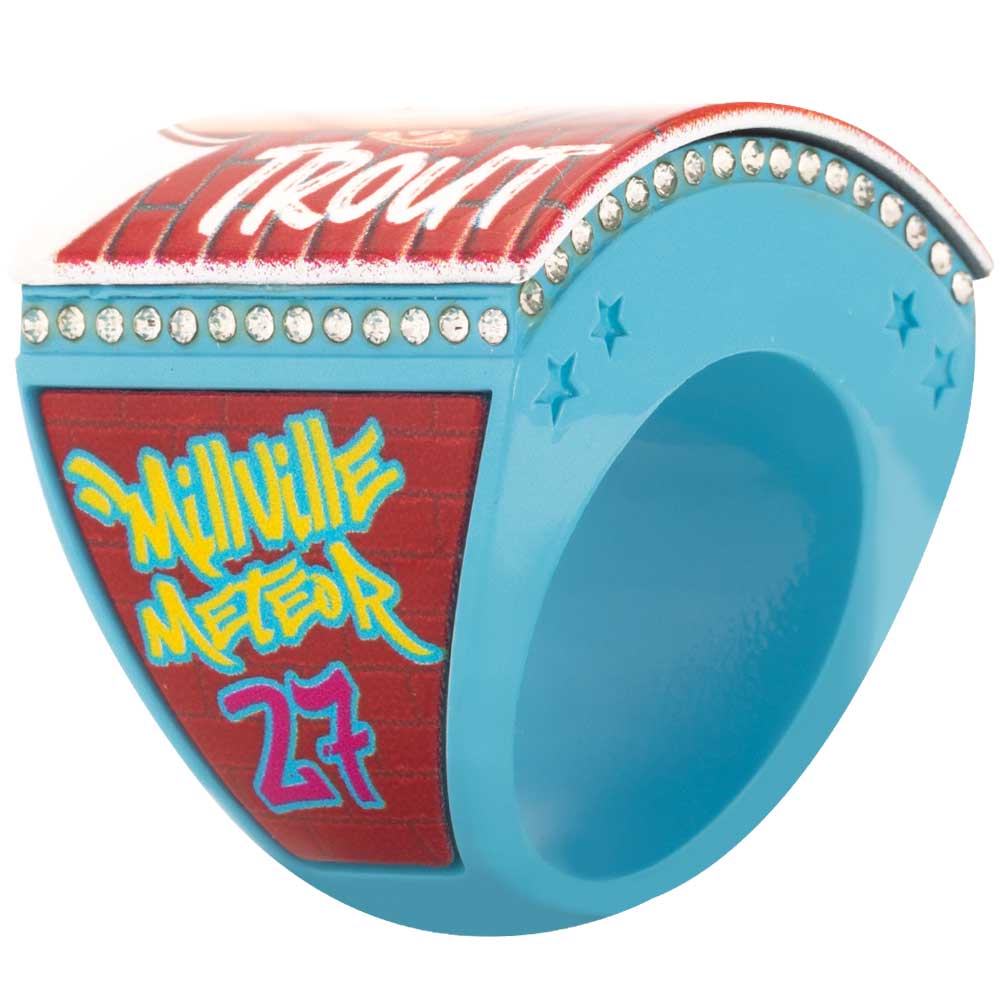 Mike Trout Baseball Champion & Finalist Rings | Graffiti Series
