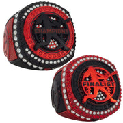 Fastpitch Legacy Series Ring - Black & Red