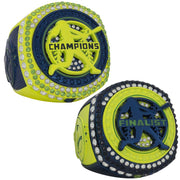 Fastpitch Legacy Series Ring - Navy & Neon Yellow