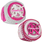 Fastpitch Legacy Rings - Pink & White