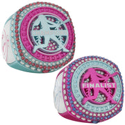Fastpitch Legacy Rings - White, Pink, Light Blue