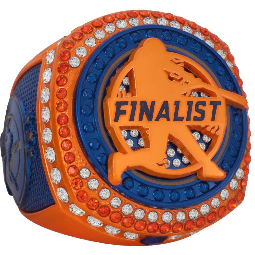 Baseball Legacy Series Ring - Blue & Orange