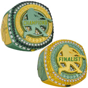 Baseball Legacy Series Ring - Green & Yellow