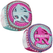 Baseball Legacy Series Ring - White, Pink & Blue