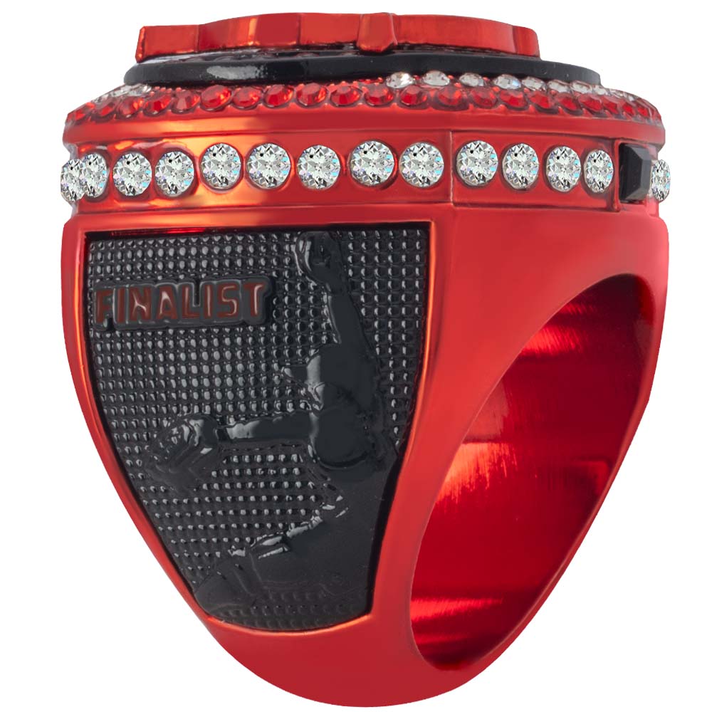 Fastpitch Legacy Series Ring - Black & Red