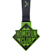Home Run Club Medal- Black & Green
