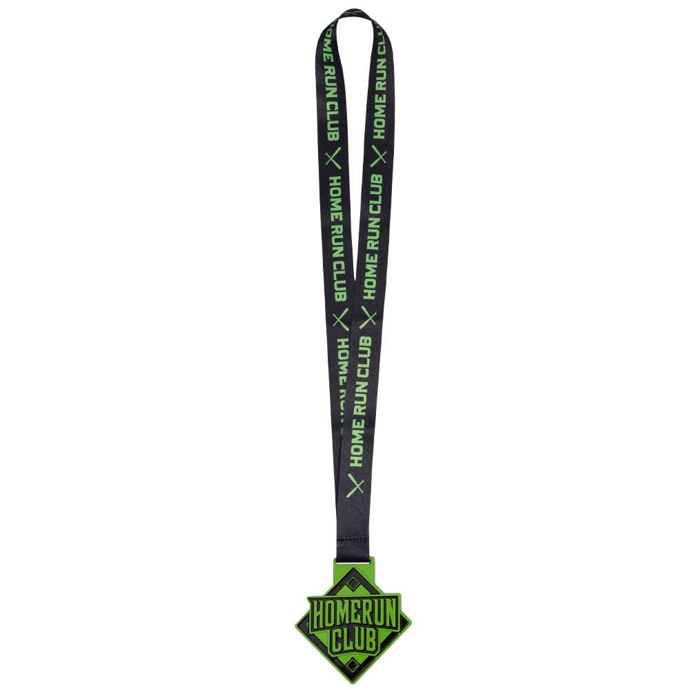 Home Run Club Medal- Black & Green