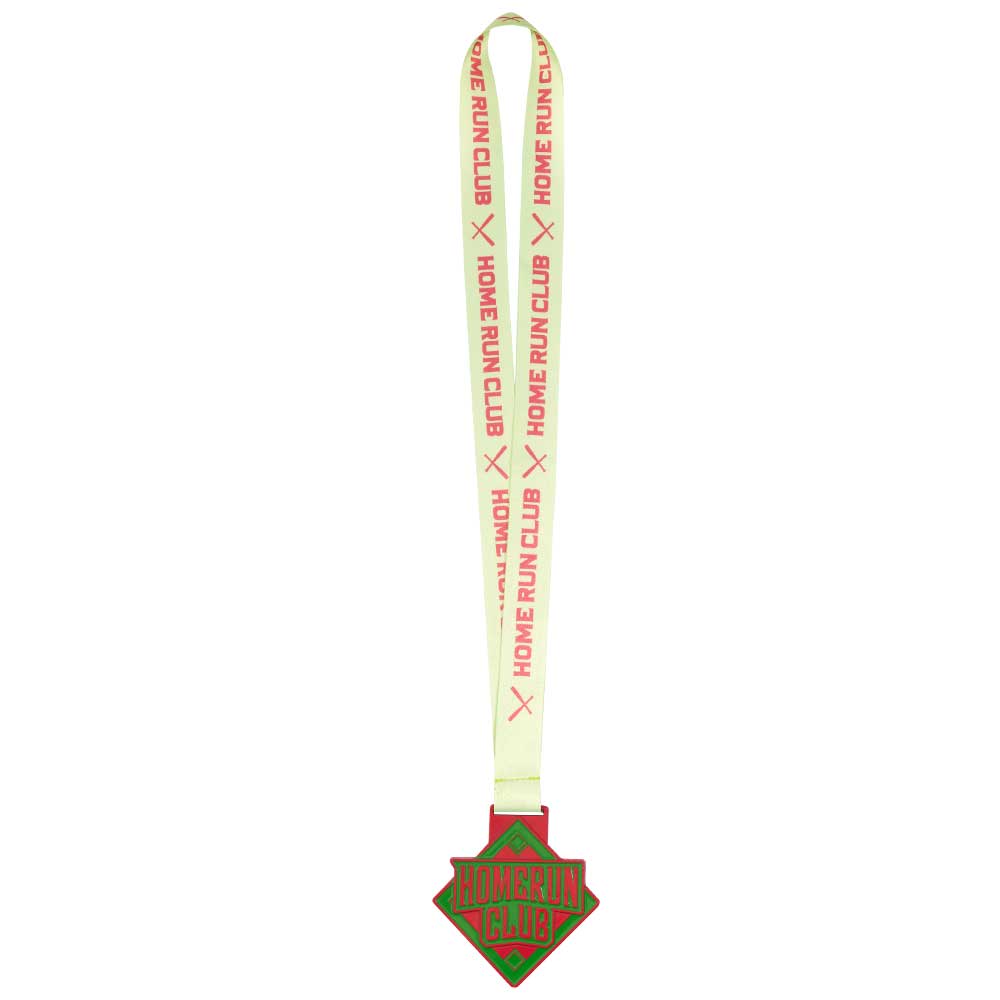 Home Run Club Medal- Yellow & Red