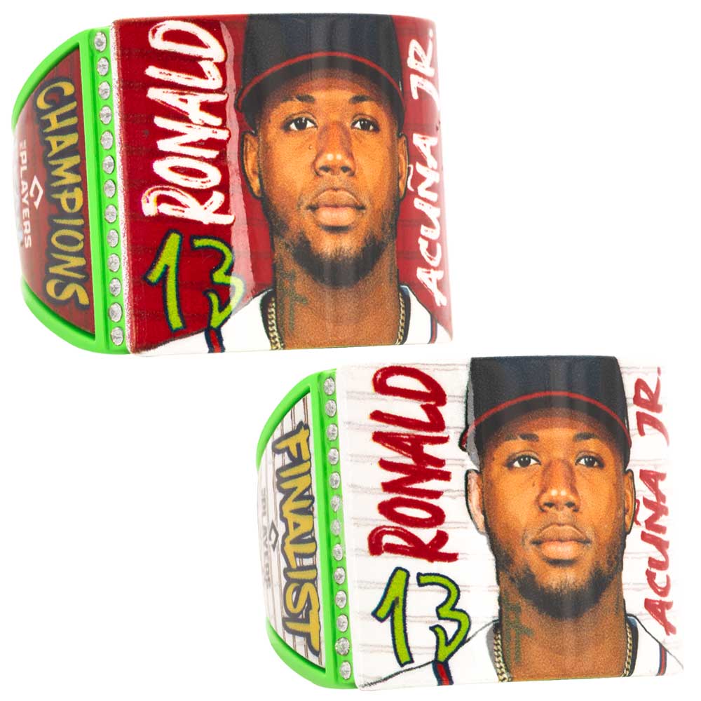 MLB Graffiti Series Rings- Ronald Acuna