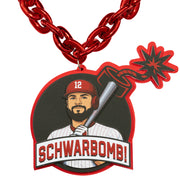 Kyle Schwarber "Schwarbomb!" Foam Home Run Chain