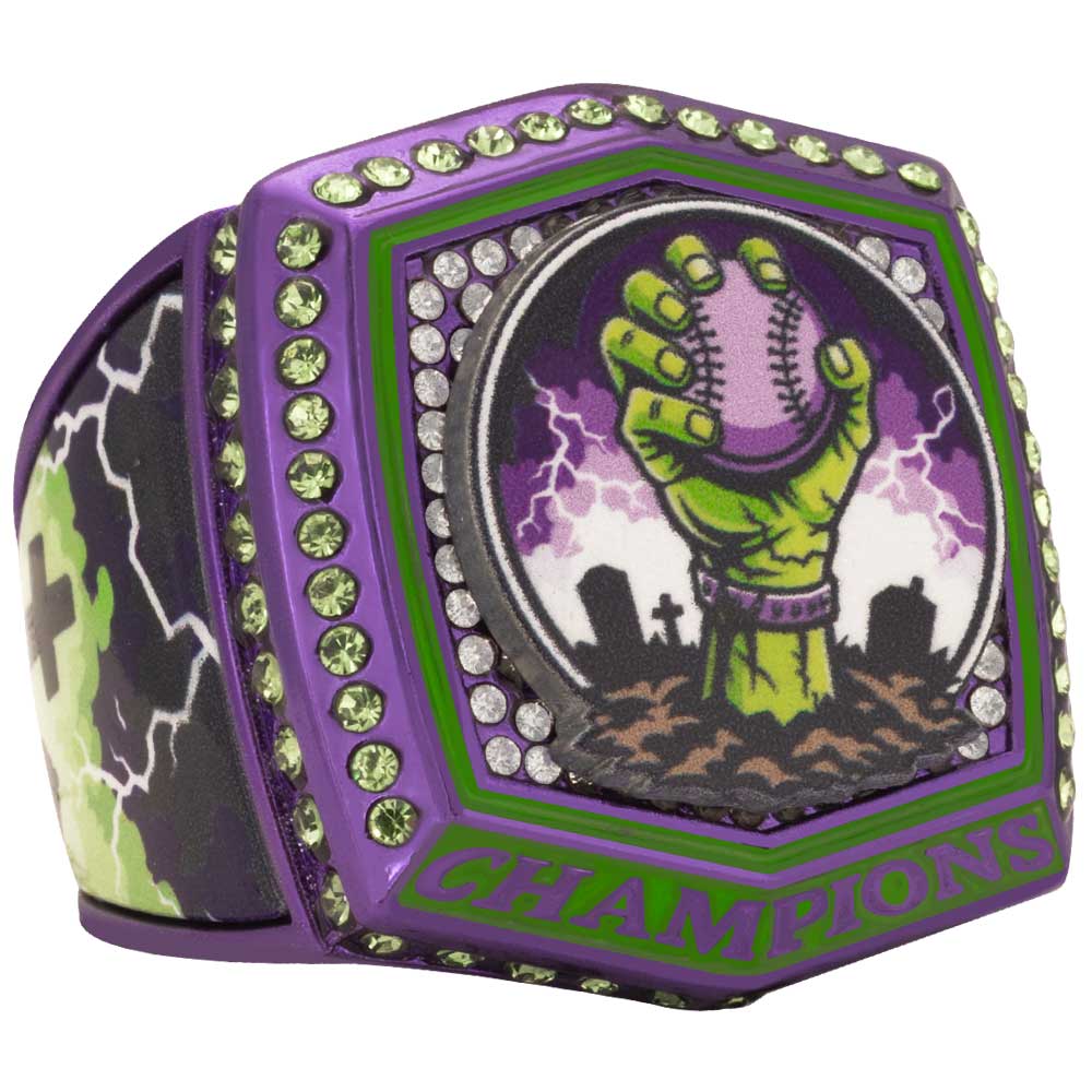 Zombie Halloween Rings