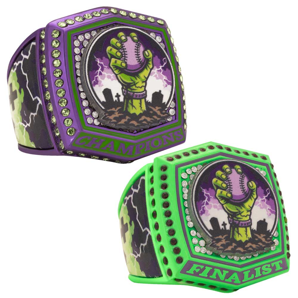 Zombie Halloween Rings