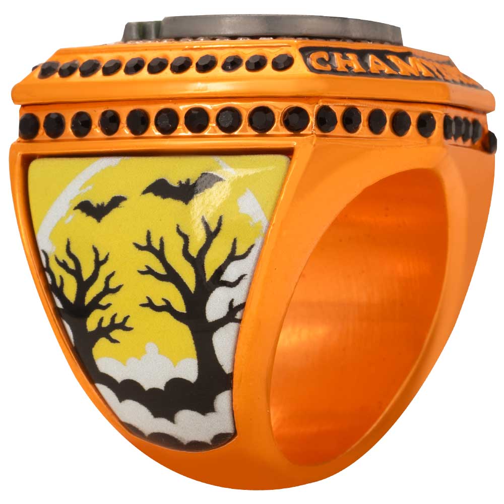 Jack O Lantern Halloween Rings