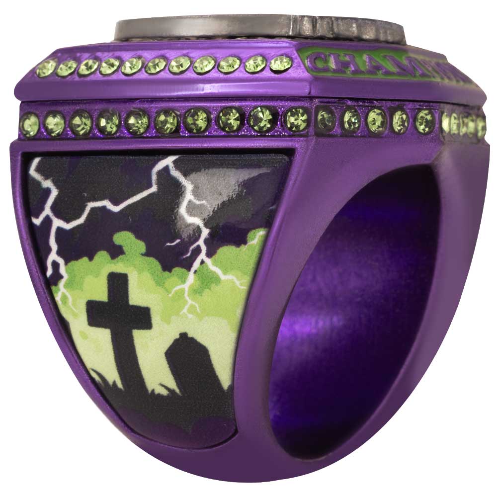 Zombie Halloween Rings