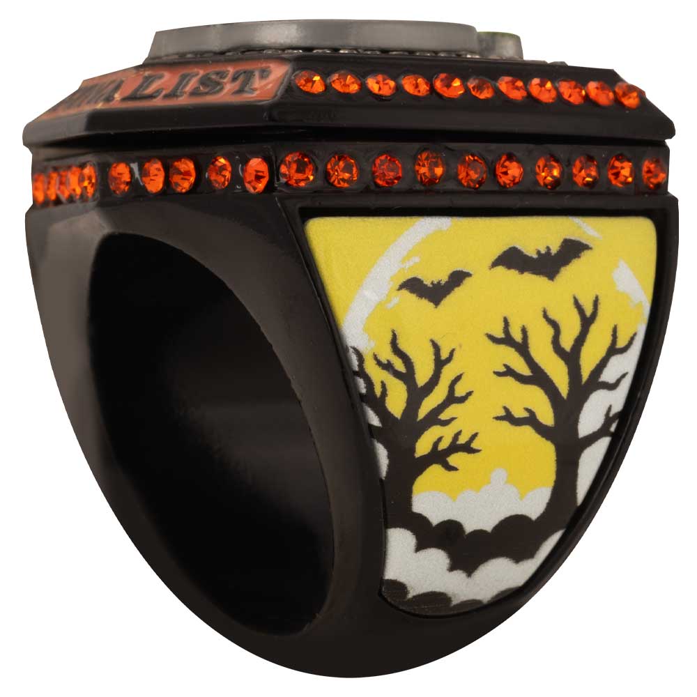 Jack O Lantern Halloween Rings