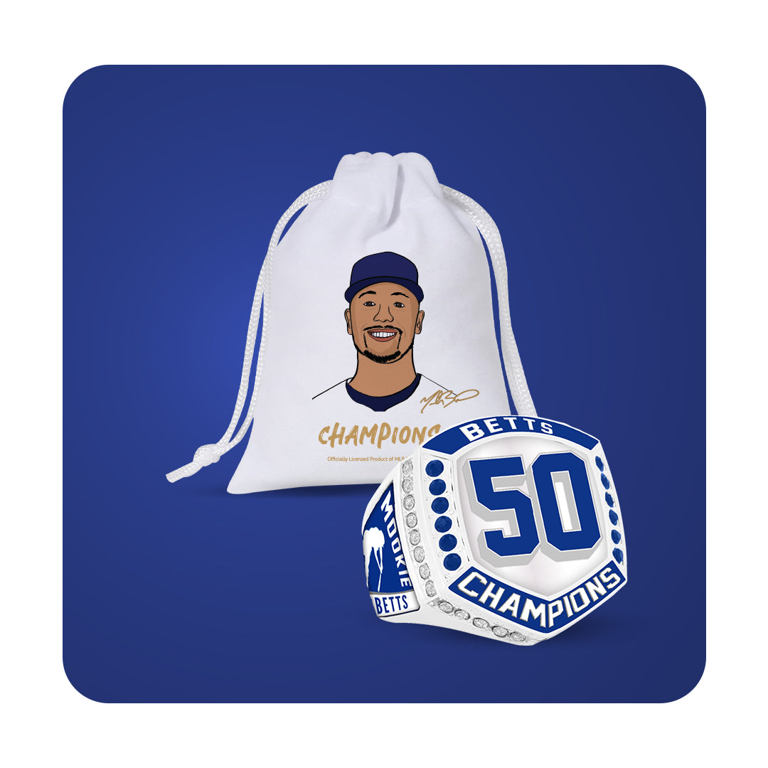 【はじめしゃちょー】ドジャースMookie Betts リング Official MLB Player Ring- Mookie Betts | Success Awards