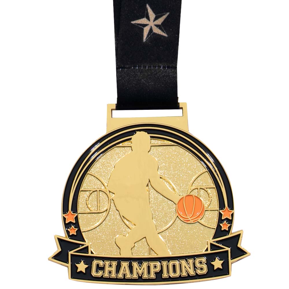 Basketball Dribble Medal