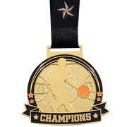 Basketball Dribble Medal