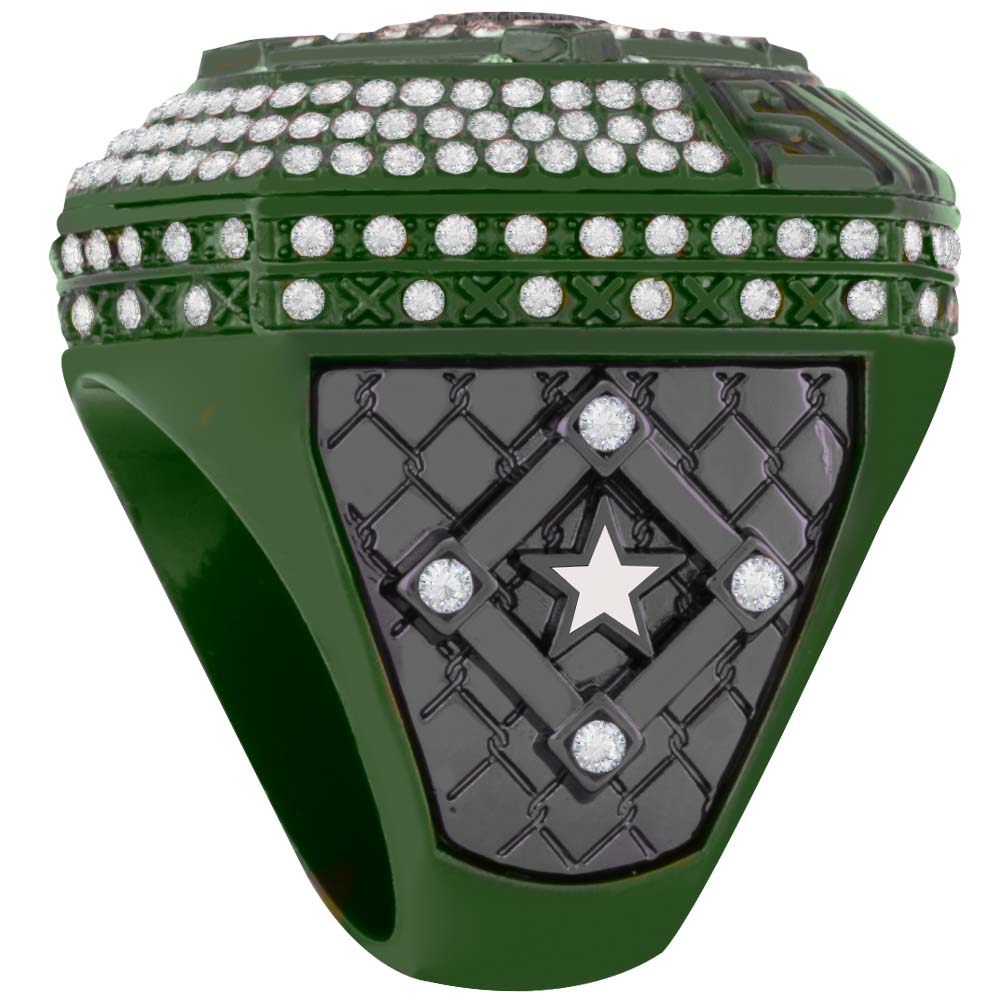 Diamond Series Ring - Green
