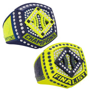 Home Plate Series Ring - Neon Yellow & Navy