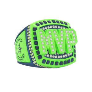 MVP Rings- Neon Green & Navy
