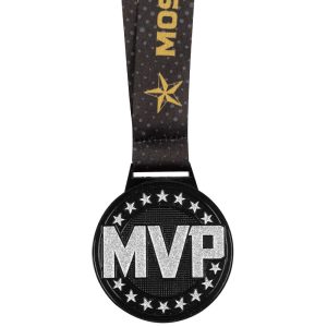 MVP Medals- Black & Silver
