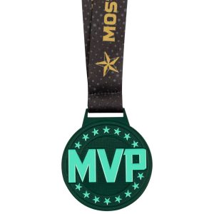 MVP Medals- Dark Green & Aqua