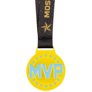 MVP Medals- Yellow & Carolina Blue